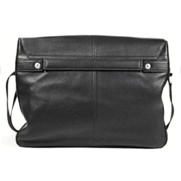 NWOT Bosca messenger bag, black - Picture 2 of 15